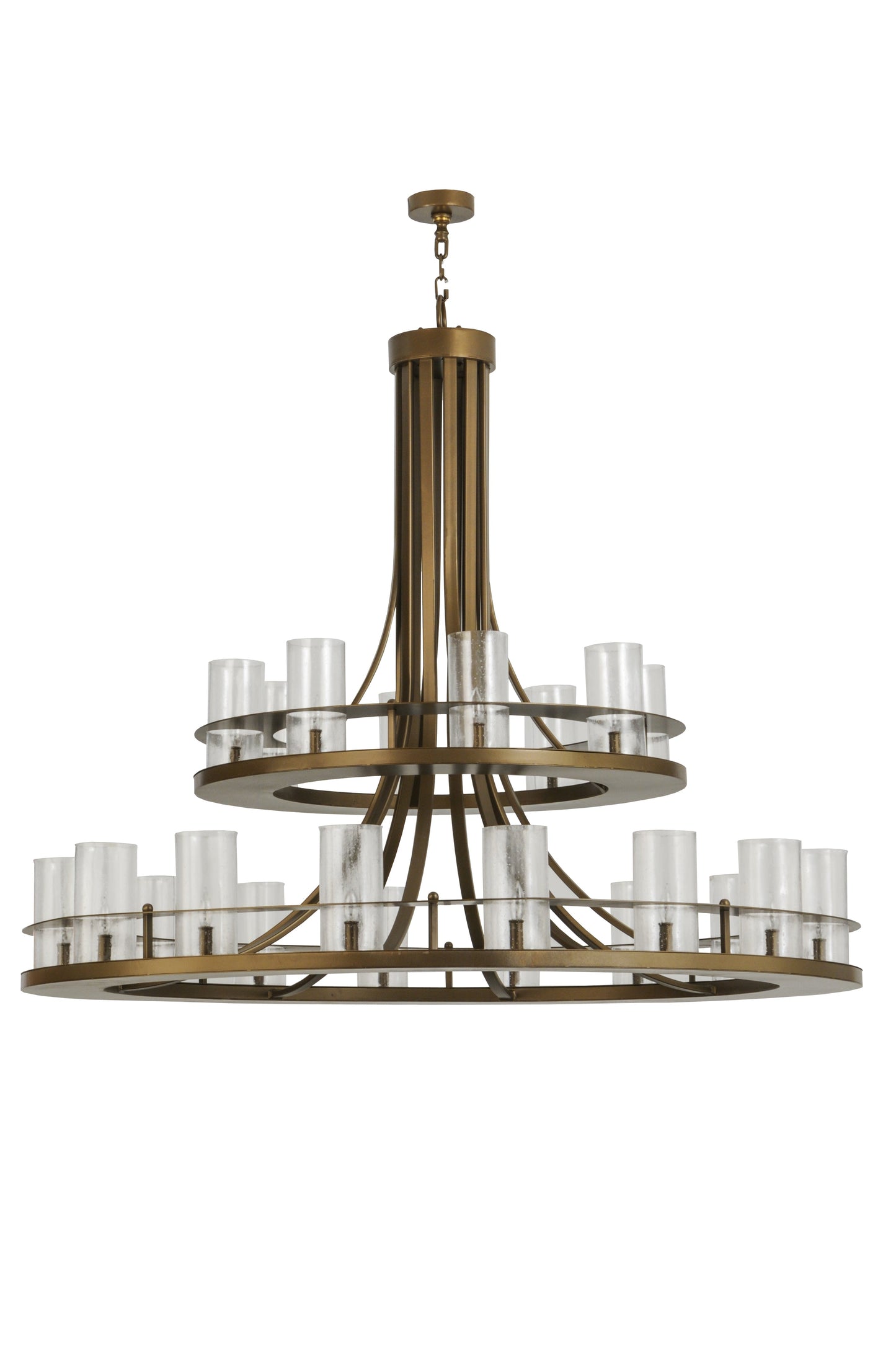 60" Arion 24-Light Two Tier Pendant by 2nd Ave Lighting