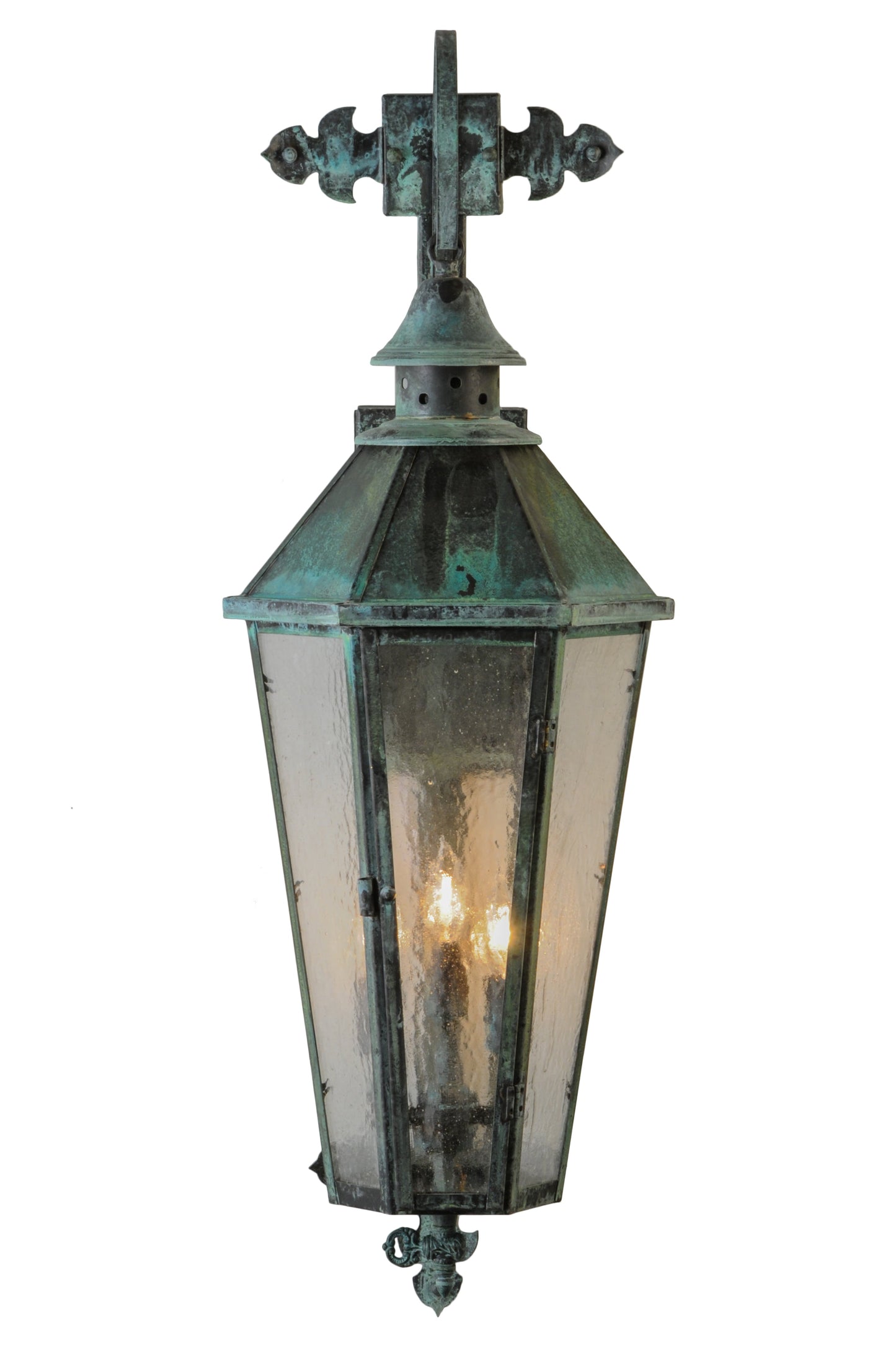 11" Millesime Lantern Wall Sconce by 2nd Ave Lighting
