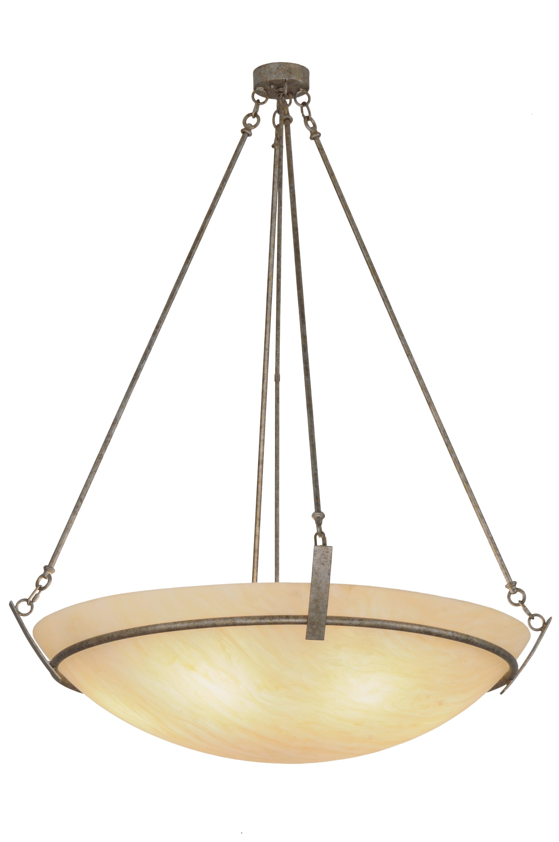 48" Covina LED Inverted Pendant by 2nd Ave Lighting