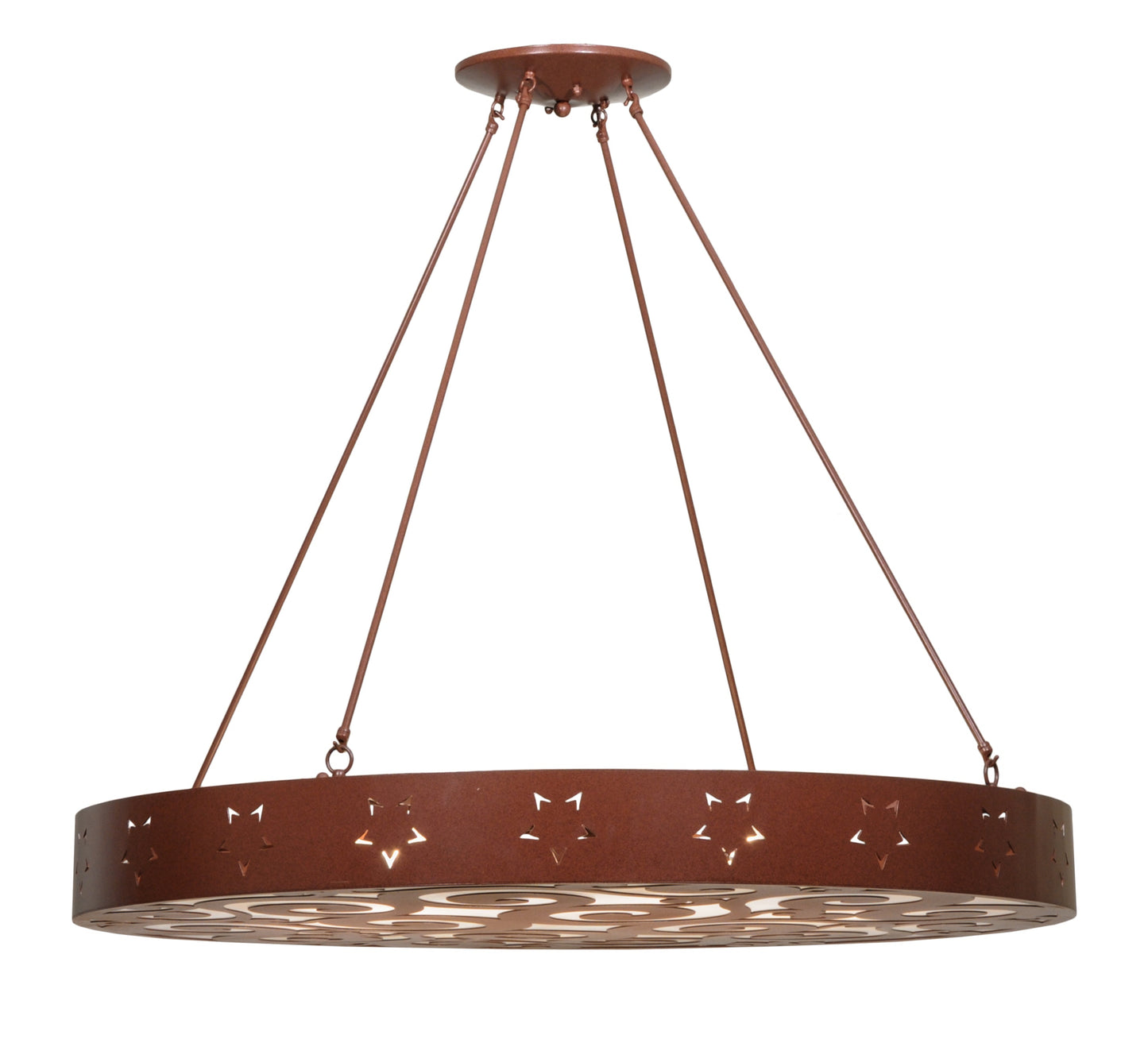 48" Jules Pendant by 2nd Ave Lighting