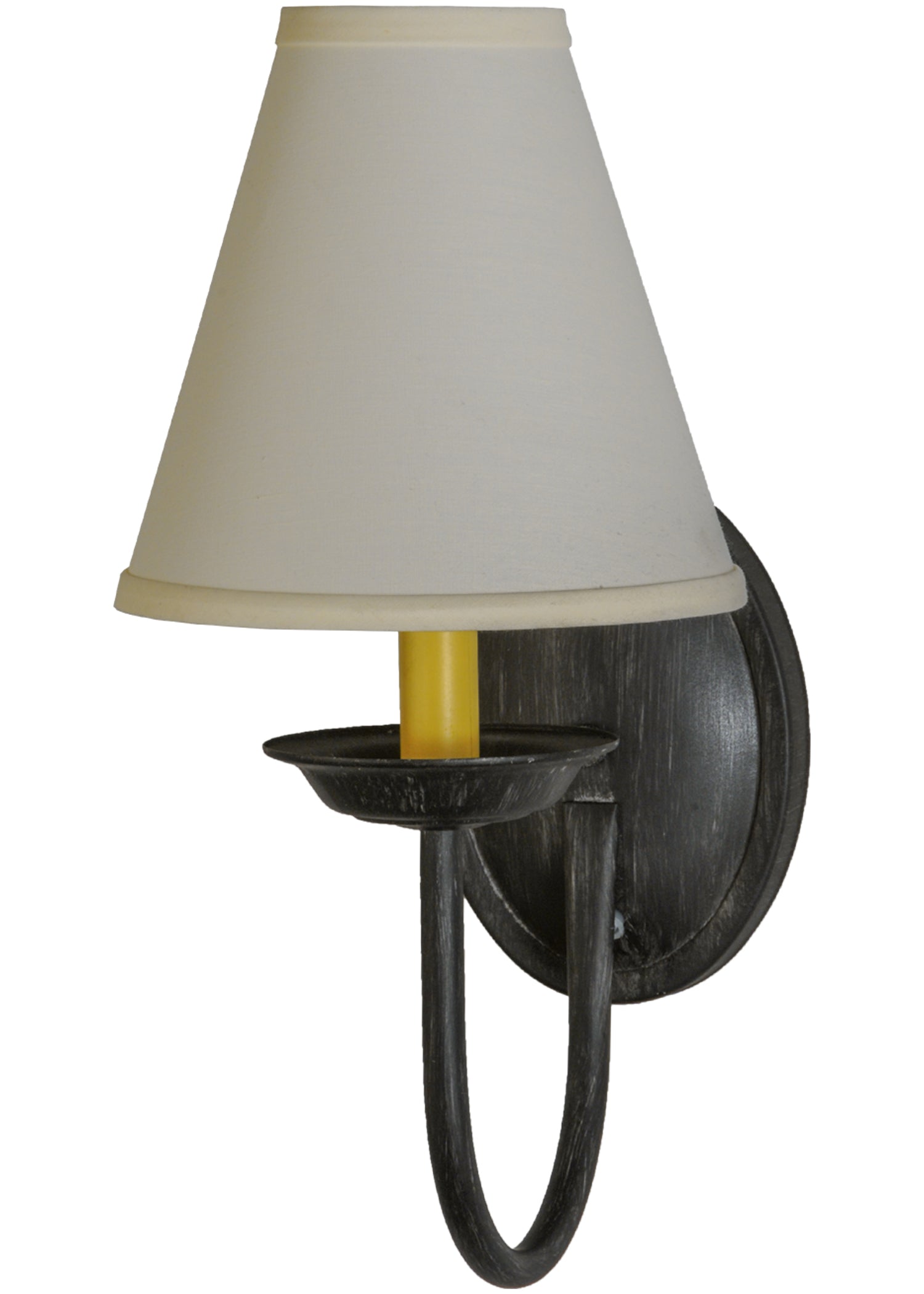7" Classic Fabric Shade Wall Sconce by 2nd Ave Lighting