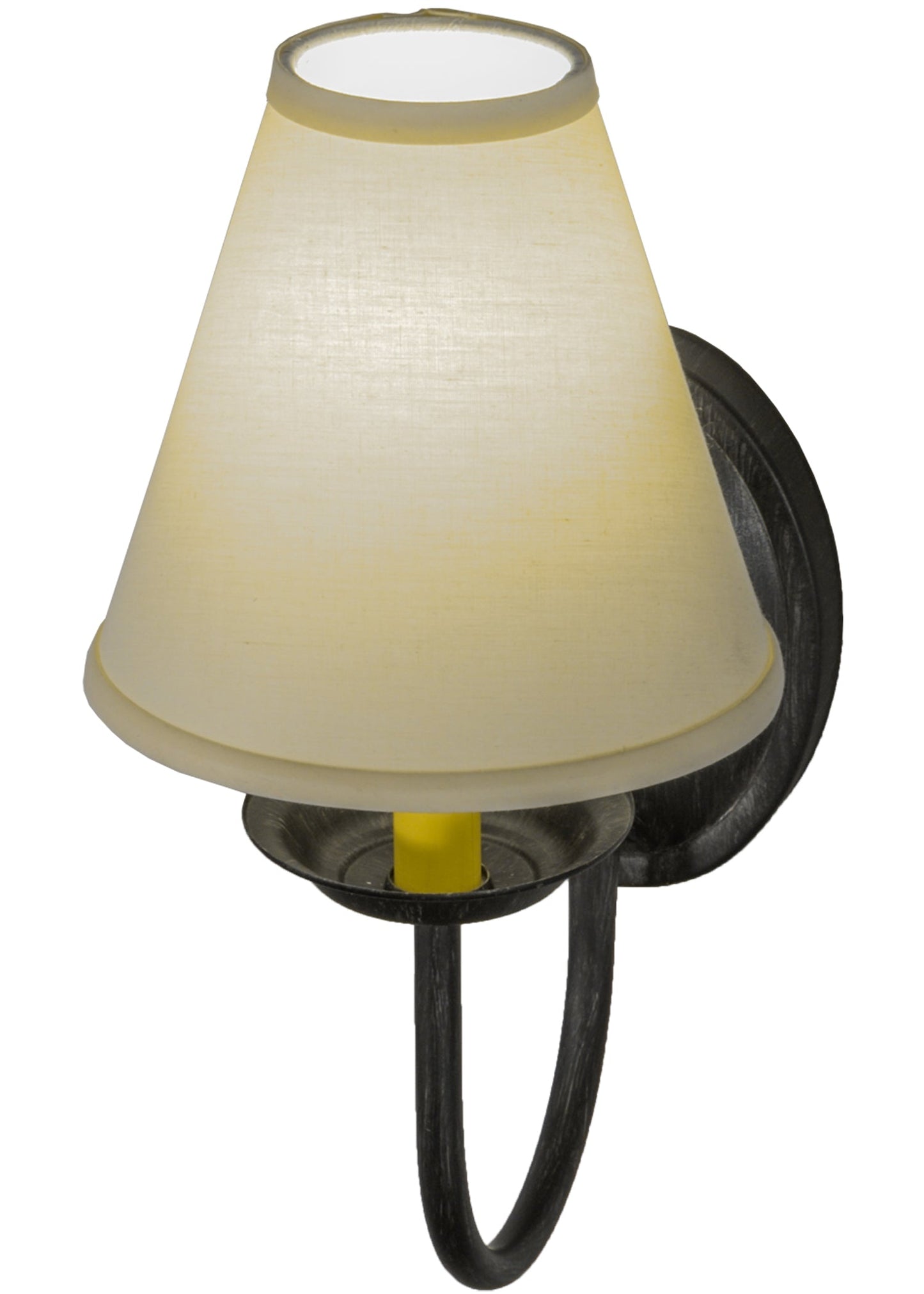 7" Classic Fabric Shade Wall Sconce by 2nd Ave Lighting
