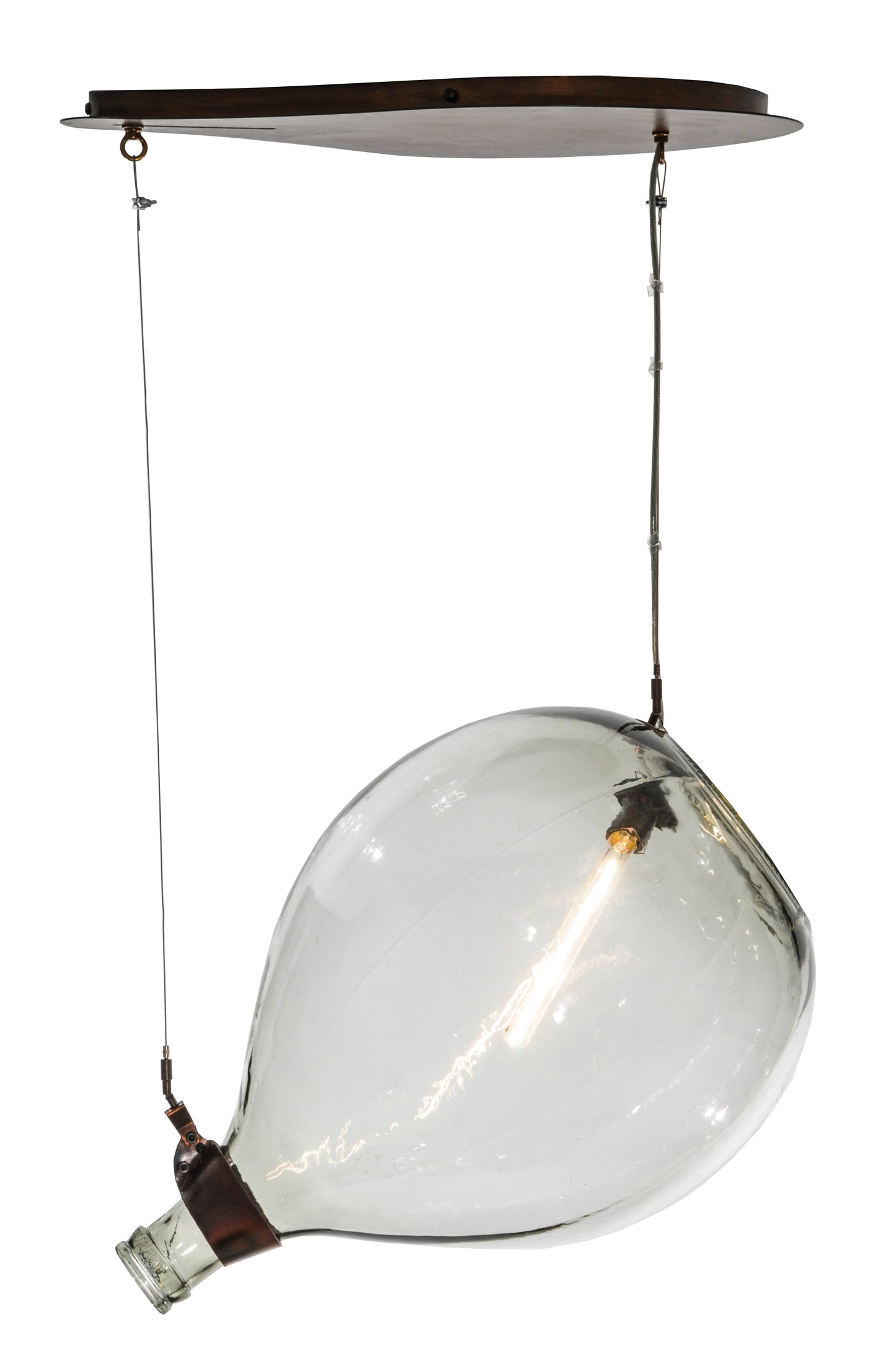 26" Long Euri Tanta Pouring Pendant by 2nd Ave Lighting