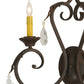 20" Josephine 2-Light Wall Sconce by 2nd Ave Lighting