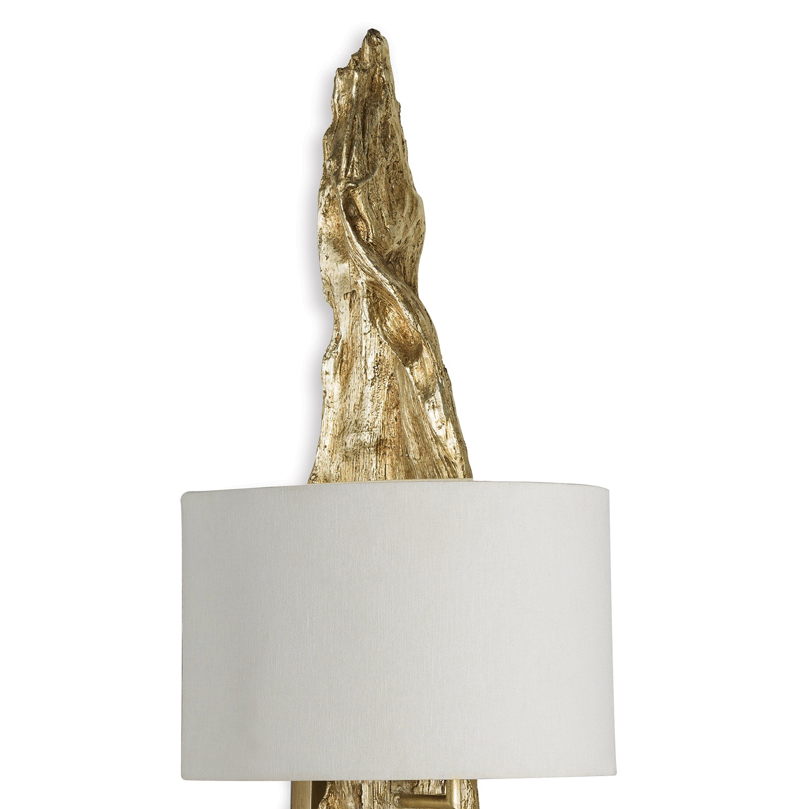 Regina Andrew Driftwood Sconce in Antique Gold Leaf