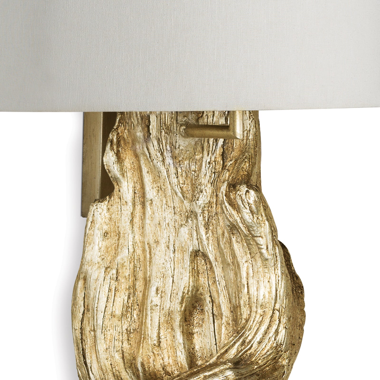 Regina Andrew Driftwood Sconce in Antique Gold Leaf