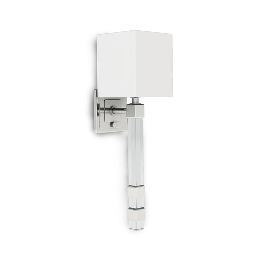 Regina Andrew Metro Sconce in Polished Nickel