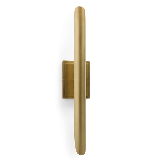 Regina Andrew Redford Sconce in Natural Brass