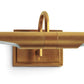 Regina Andrew Redford Picture Light Small in Natural Brass