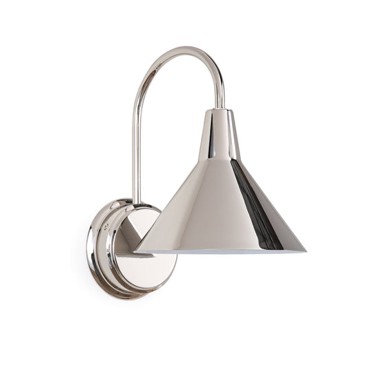 Regina Andrew Dublin Sconce in Polished Nickel