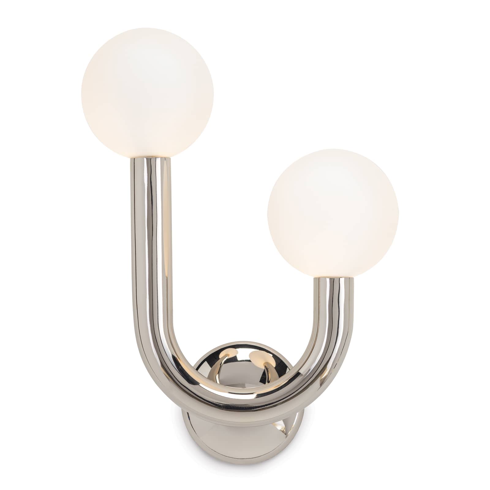 Regina Andrew Happy Sconce Right Side in Polished Nickel