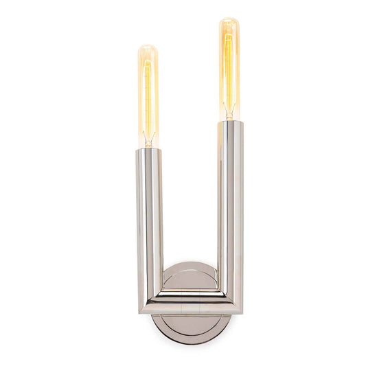 Regina Andrew Wolfe Sconce in Polished Nickel