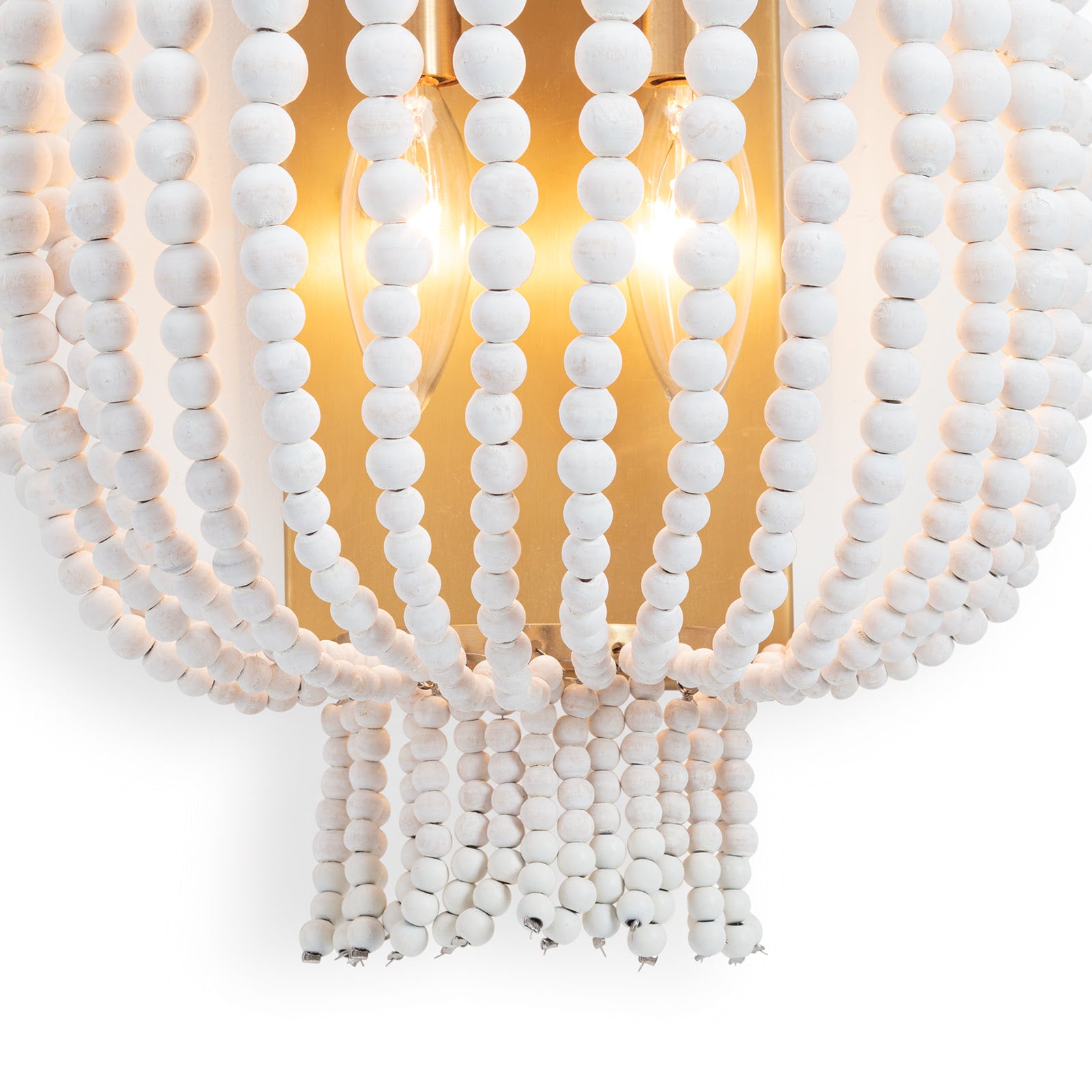 Regina Andrew Milos Sconce in White