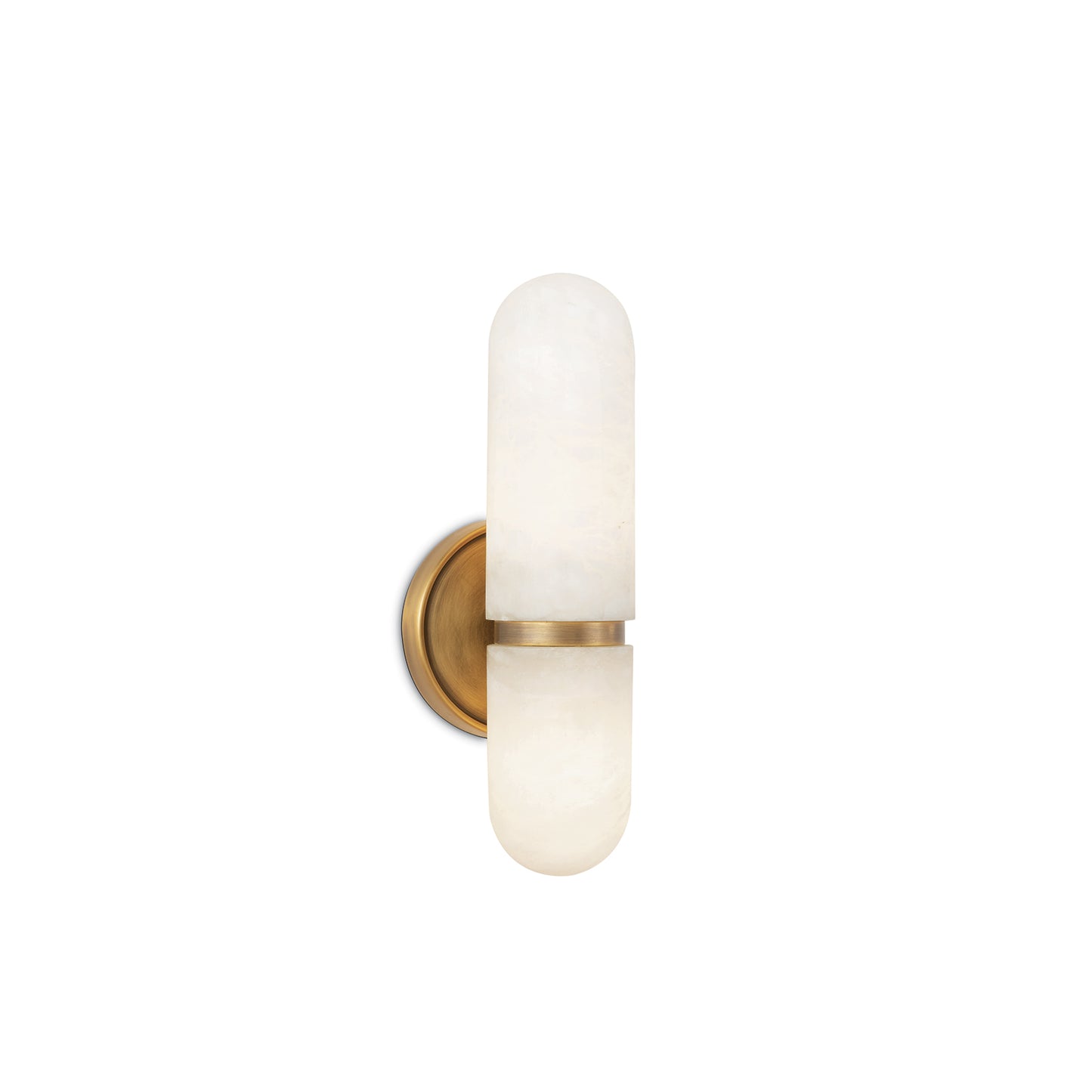 Regina Andrew Salon Sconce Small in Natural Brass