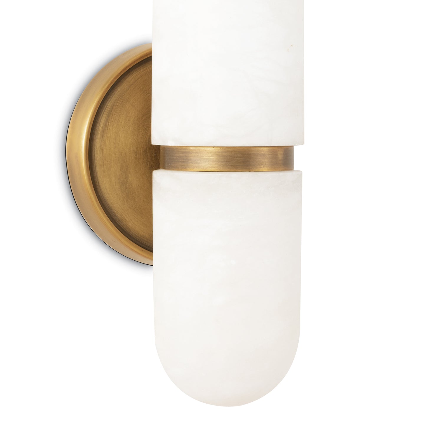 Regina Andrew Salon Sconce Small in Natural Brass