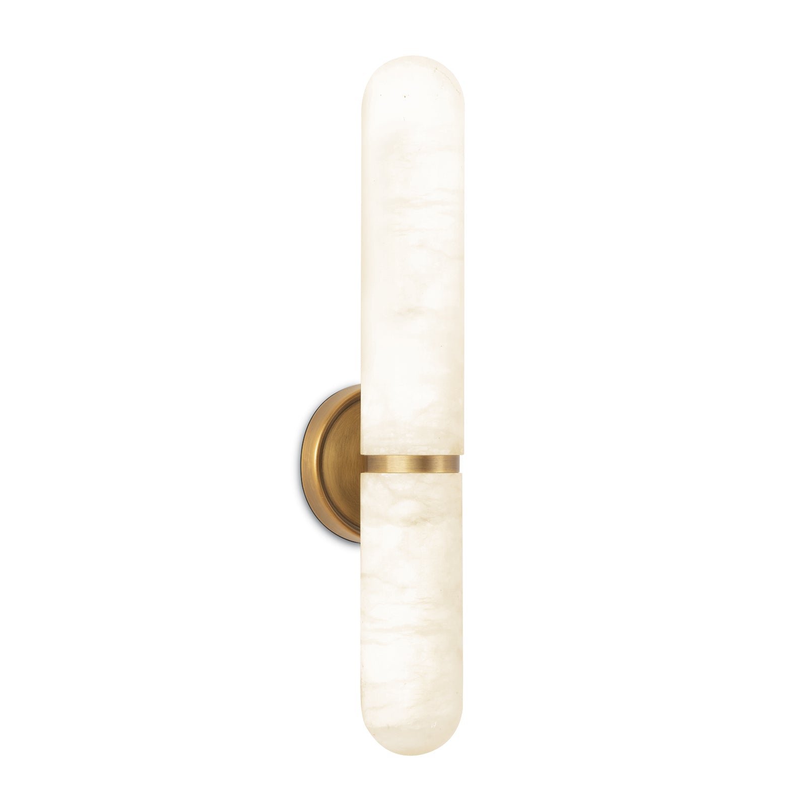 Regina Andrew Salon Sconce Large in Natural Brass