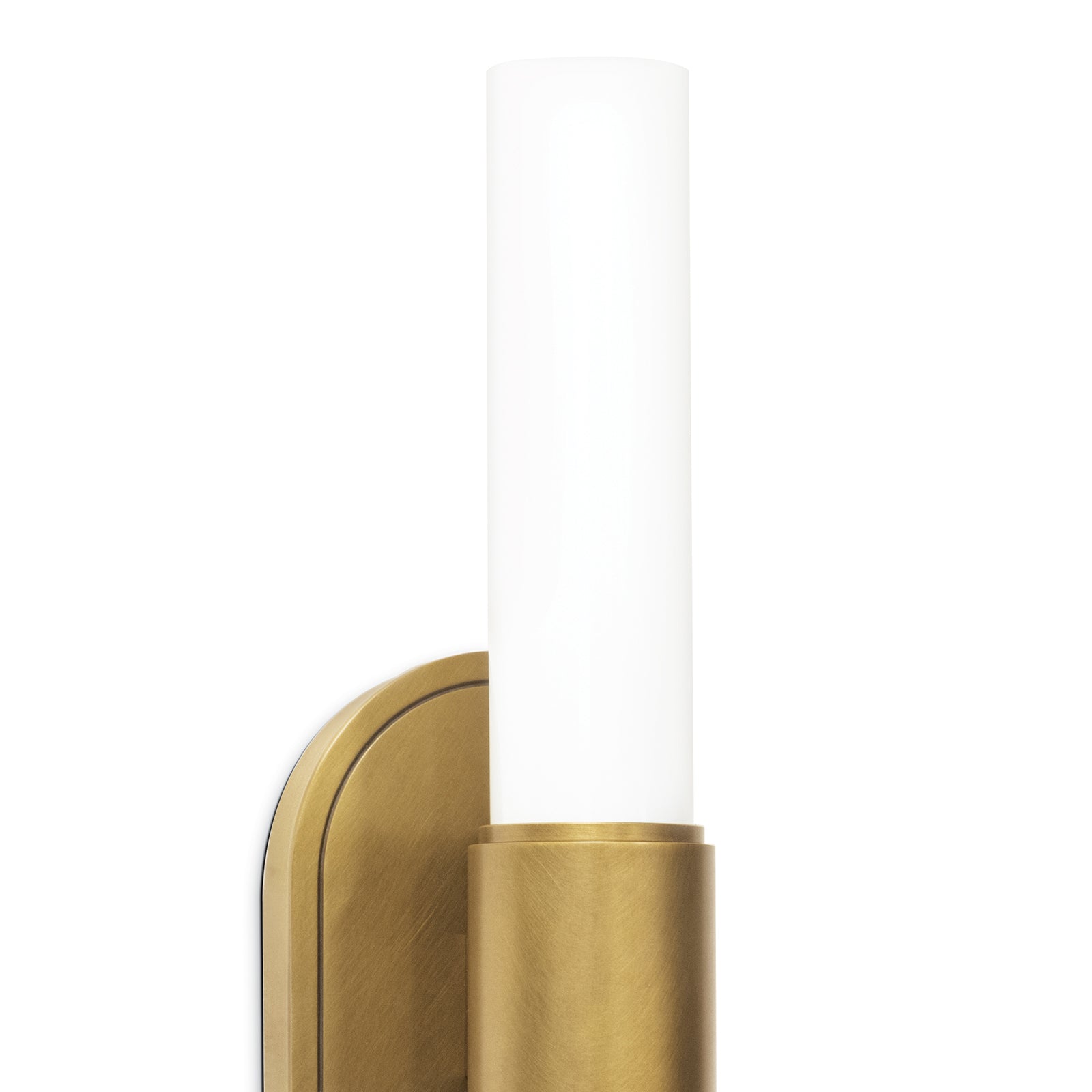 Regina Andrew Dixon Sconce Double in Natural Brass