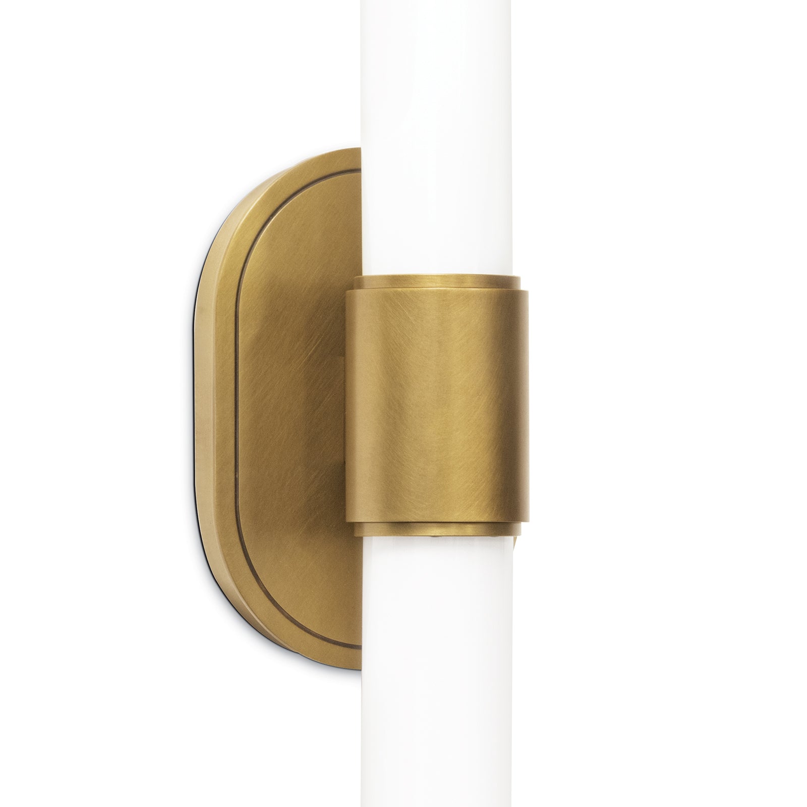 Regina Andrew Dixon Sconce Double in Natural Brass