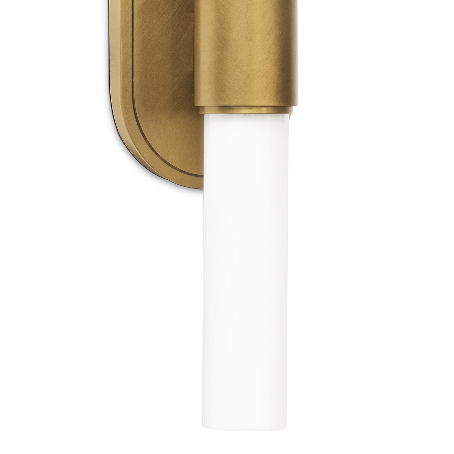 Regina Andrew Dixon Sconce Double in Natural Brass