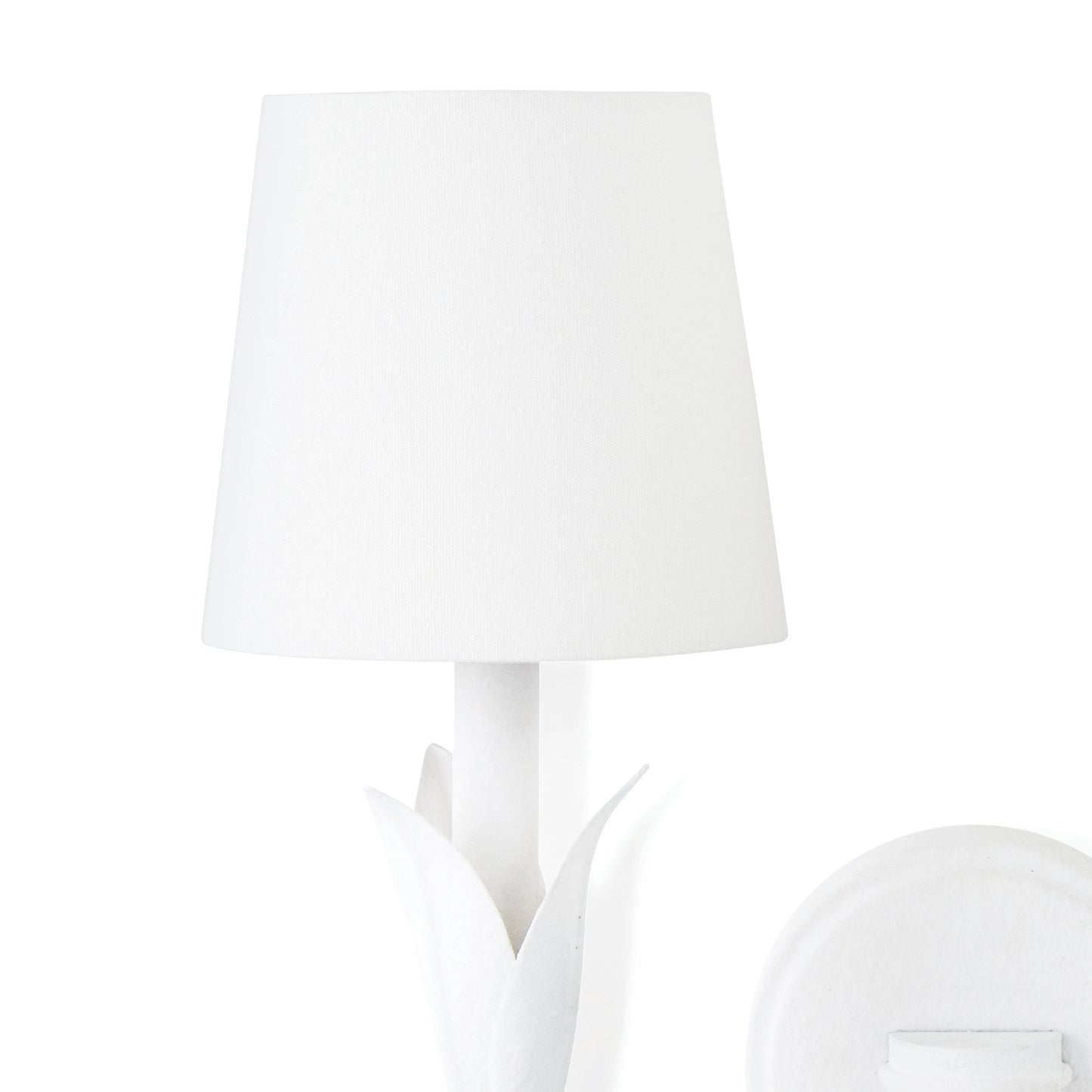 Regina Andrew River Reed Sconce Double in White