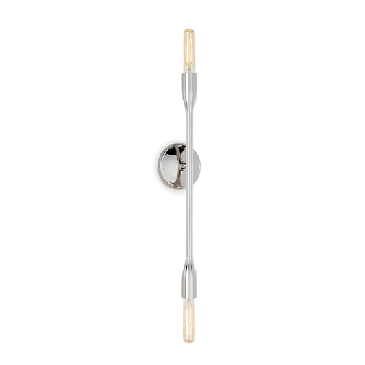 Regina Andrew Cobra Sconce in Polished Nickel