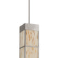 8" Square Kyoto Pendant by 2nd Ave Lighting