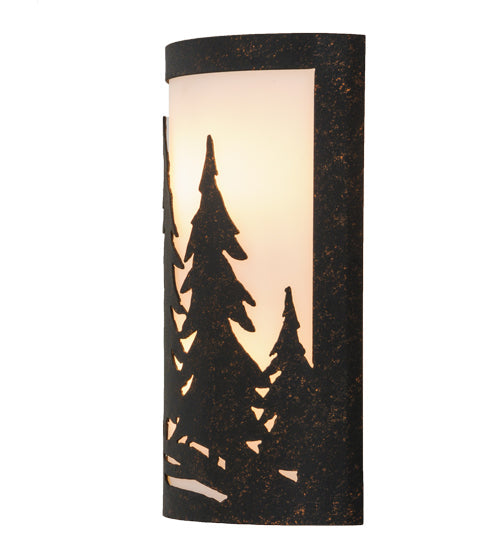 8" Tall Pines Ada Wall Sconce by 2nd Ave Lighting