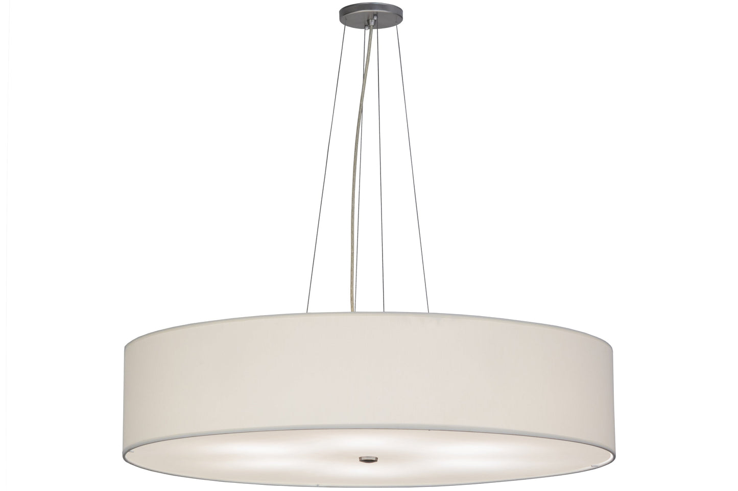36" Cilindro White Textrene Pendant by 2nd Ave Lighting