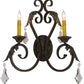 19" Josephine 2-Light Wall Sconce by 2nd Ave Lighting
