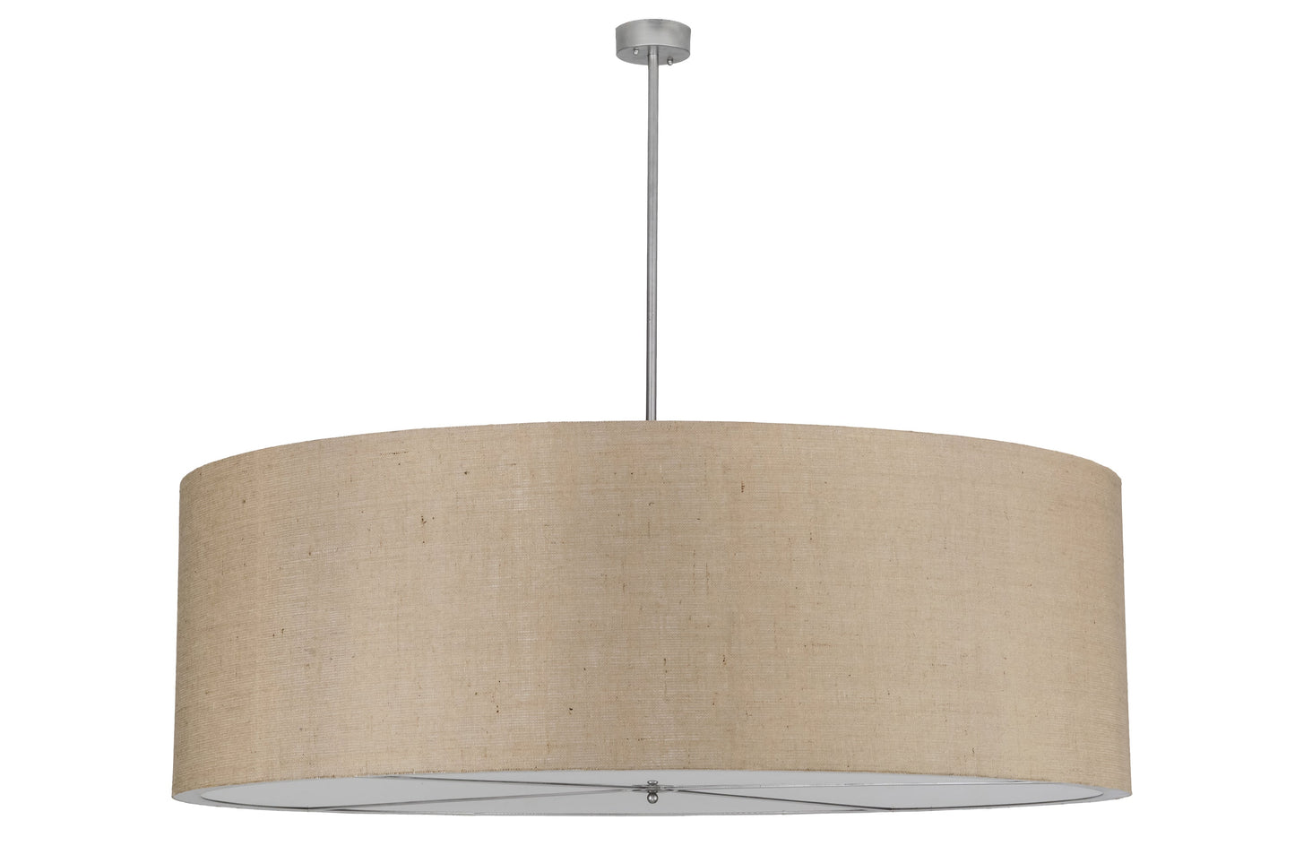72" Cilindro Textrene Pendant by 2nd Ave Lighting