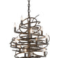 20" Cyclone 13-Light Chandelier by 2nd Ave Lighting