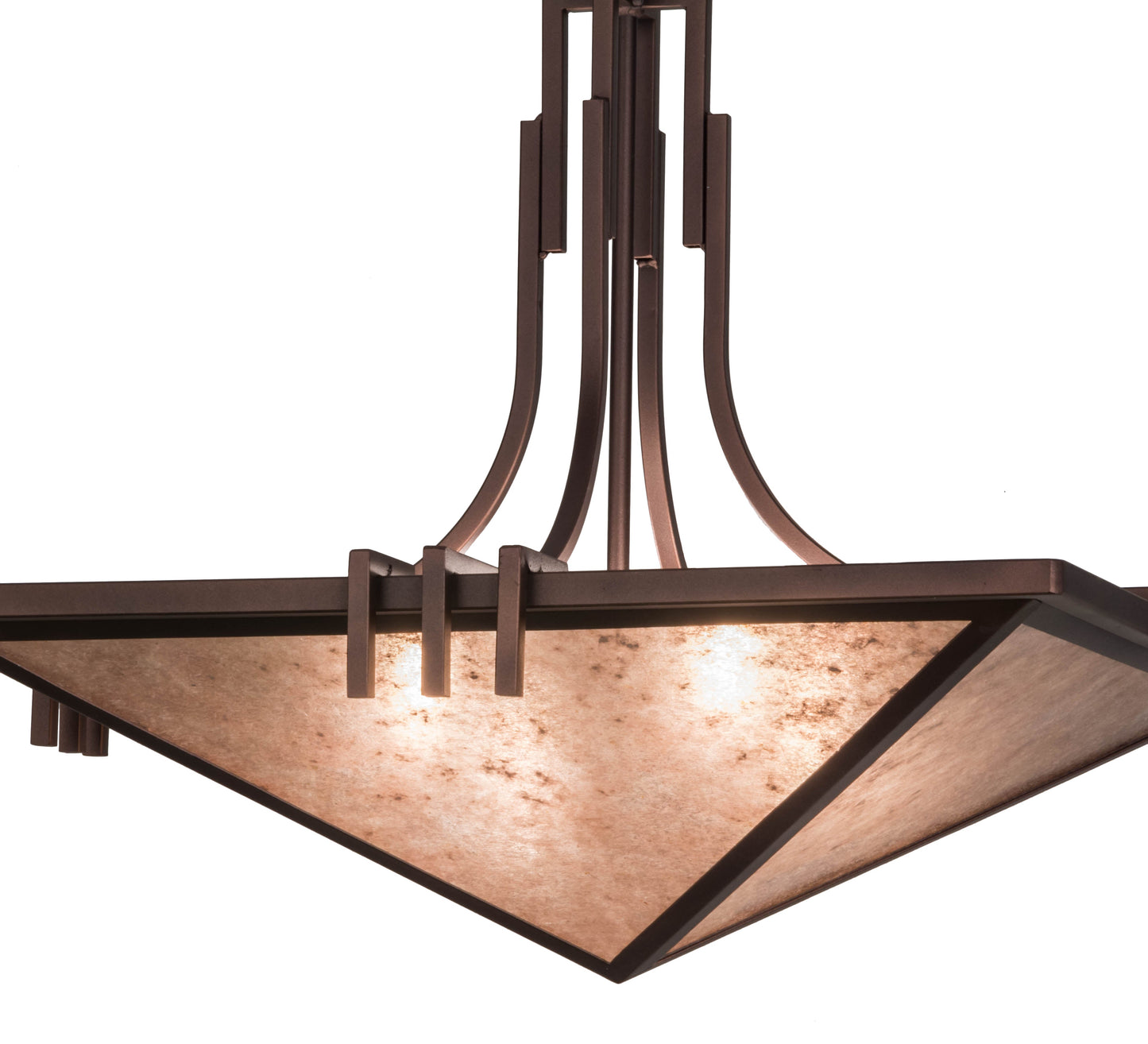 27" Square Lineage Inverted Pendant by 2nd Ave Lighting
