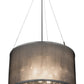 24" Cilindro Shimmer Pendant by 2nd Ave Lighting