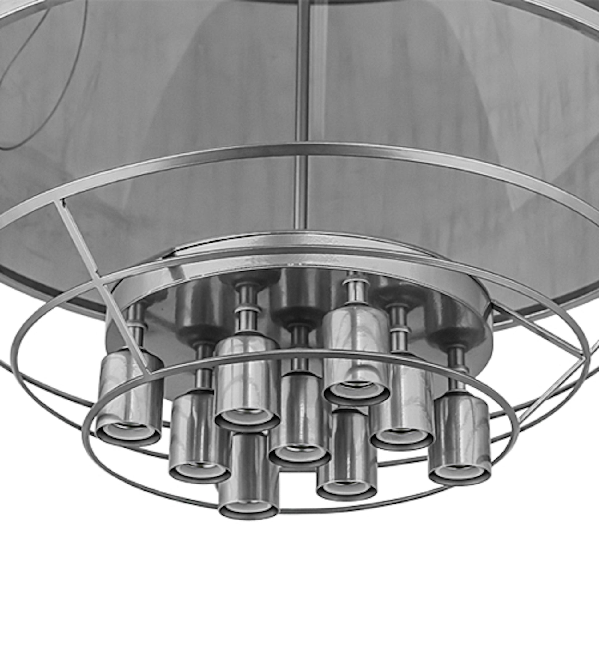 24" Cilindro Shimmer Pendant by 2nd Ave Lighting