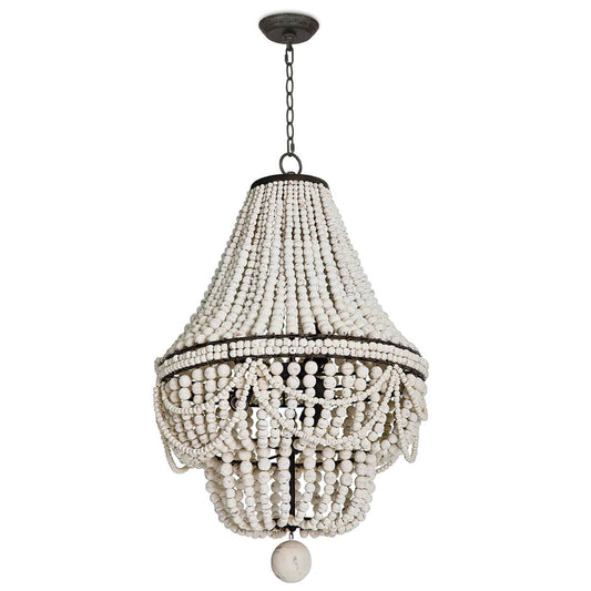 Regina Andrew Malibu Chandelier in Weathered White