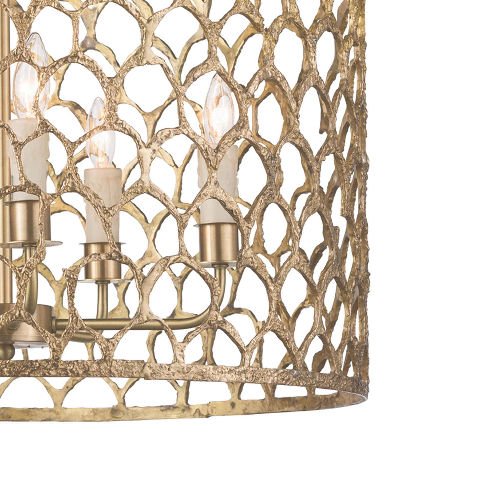 Regina Andrew Cabana Chandelier in Brass