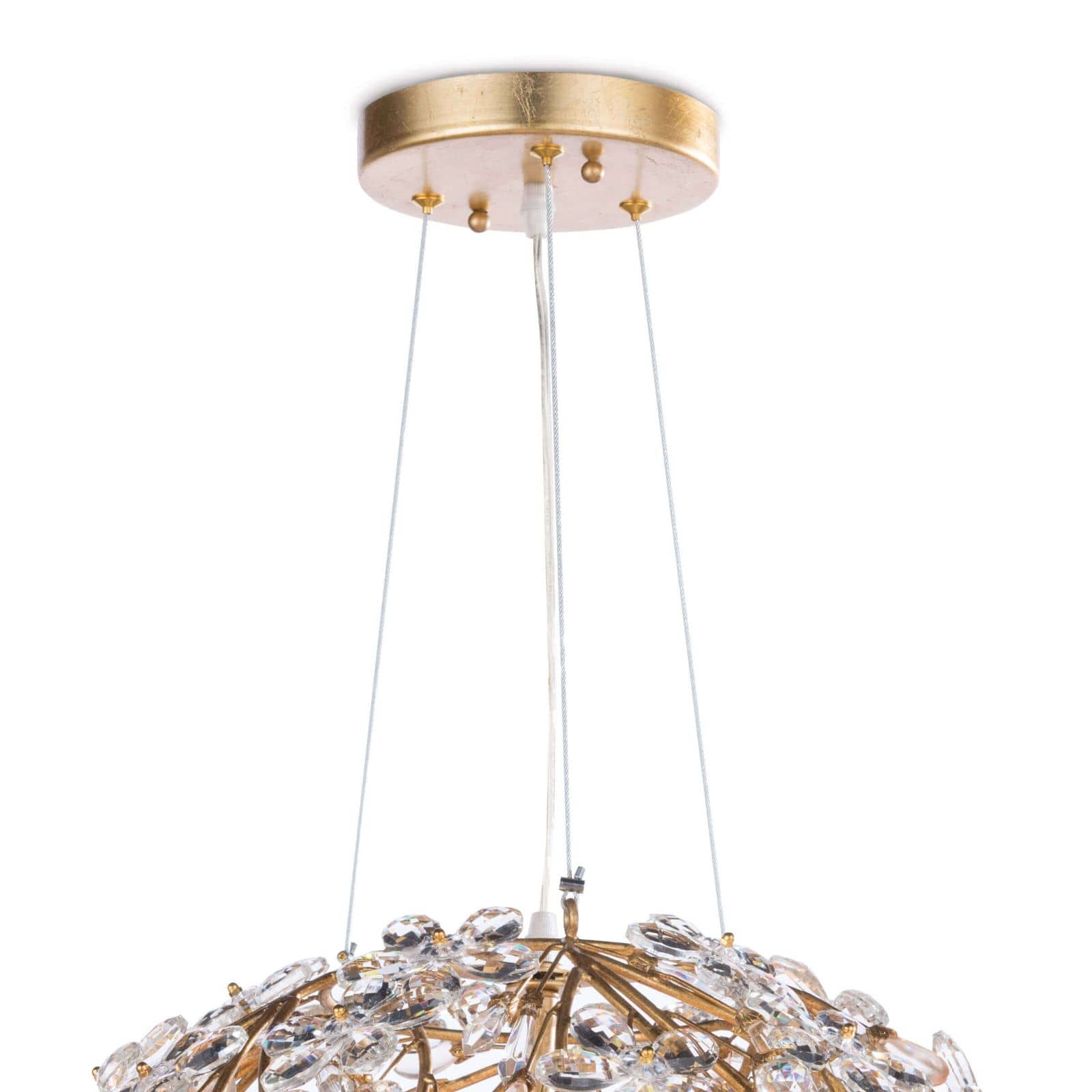 Regina Andrew Cheshire Chandelier Small in Gold Leaf