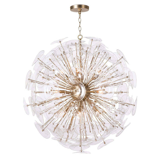 Regina Andrew Poppy Glass Chandelier Large in Clear