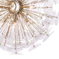 Regina Andrew Poppy Glass Chandelier Large in Clear