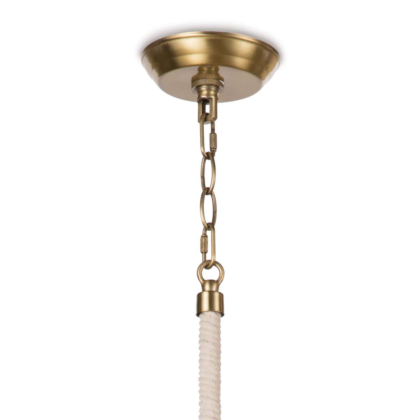 Regina Andrew Dover Pendant in Natural Brass