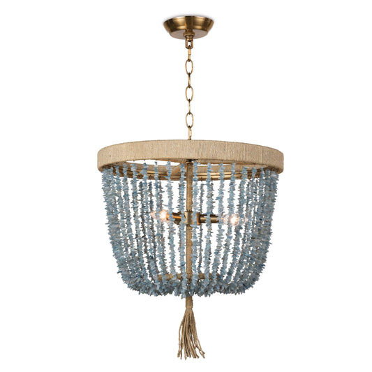 Regina Andrew Milos Chandelier in Aqua