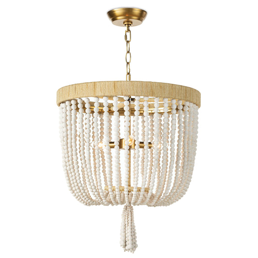 Regina Andrew Milos Chandelier in White