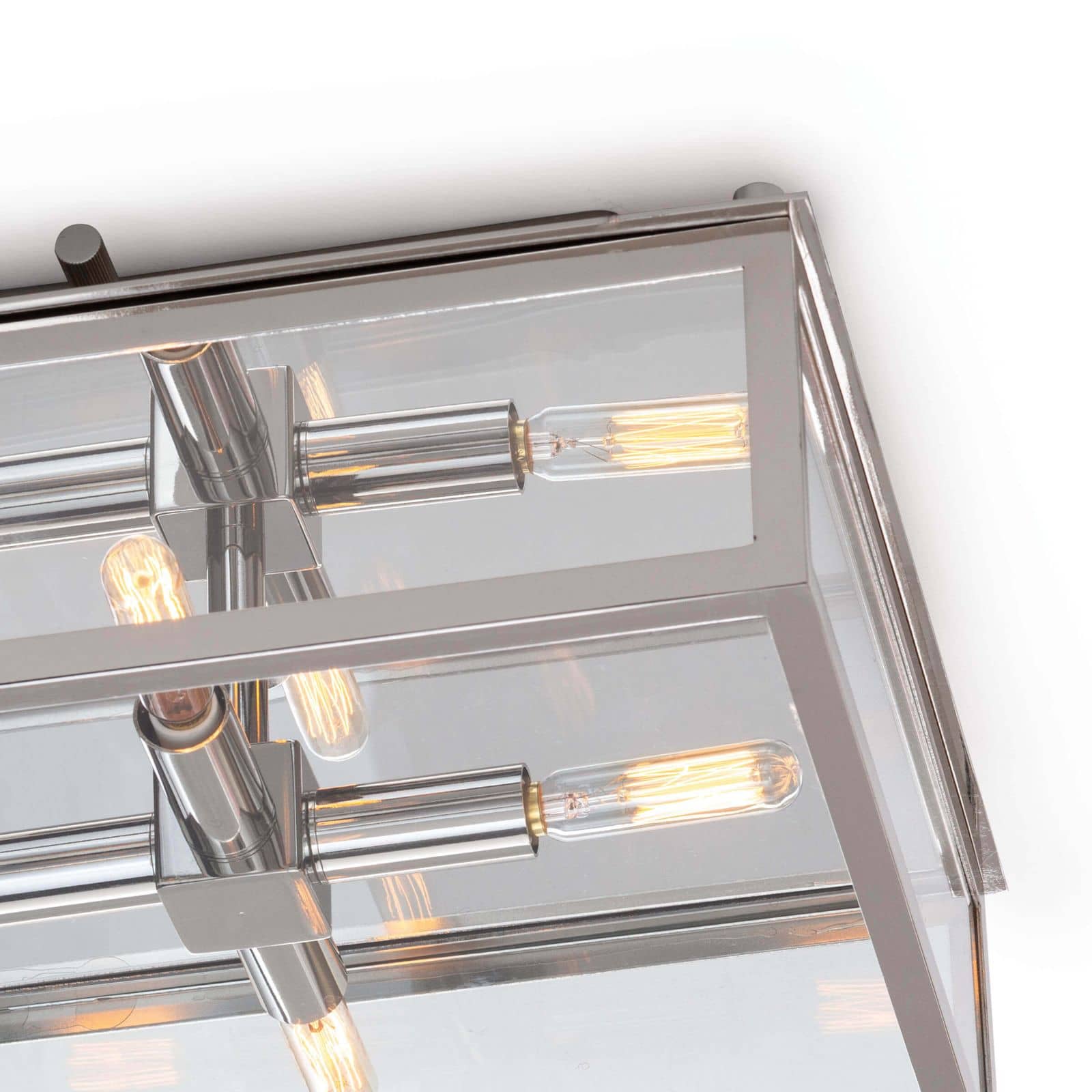 Regina Andrew Ritz Flush Mount in Polished Nickel