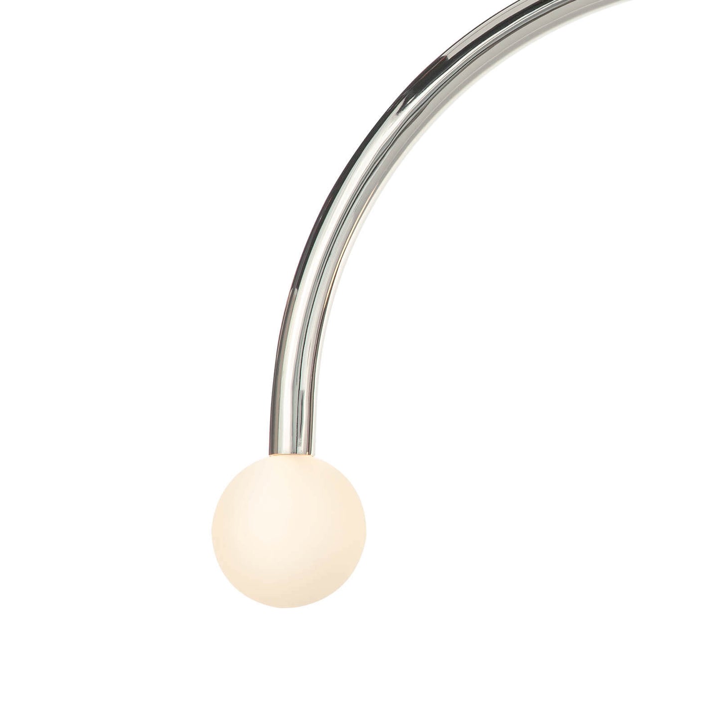 Regina Andrew Happy Pendant Large in Polished Nickel