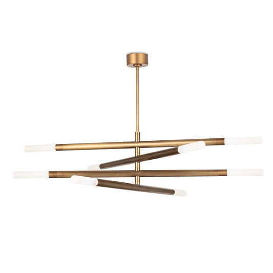 Regina Andrew Wick Chandelier in Natural Brass