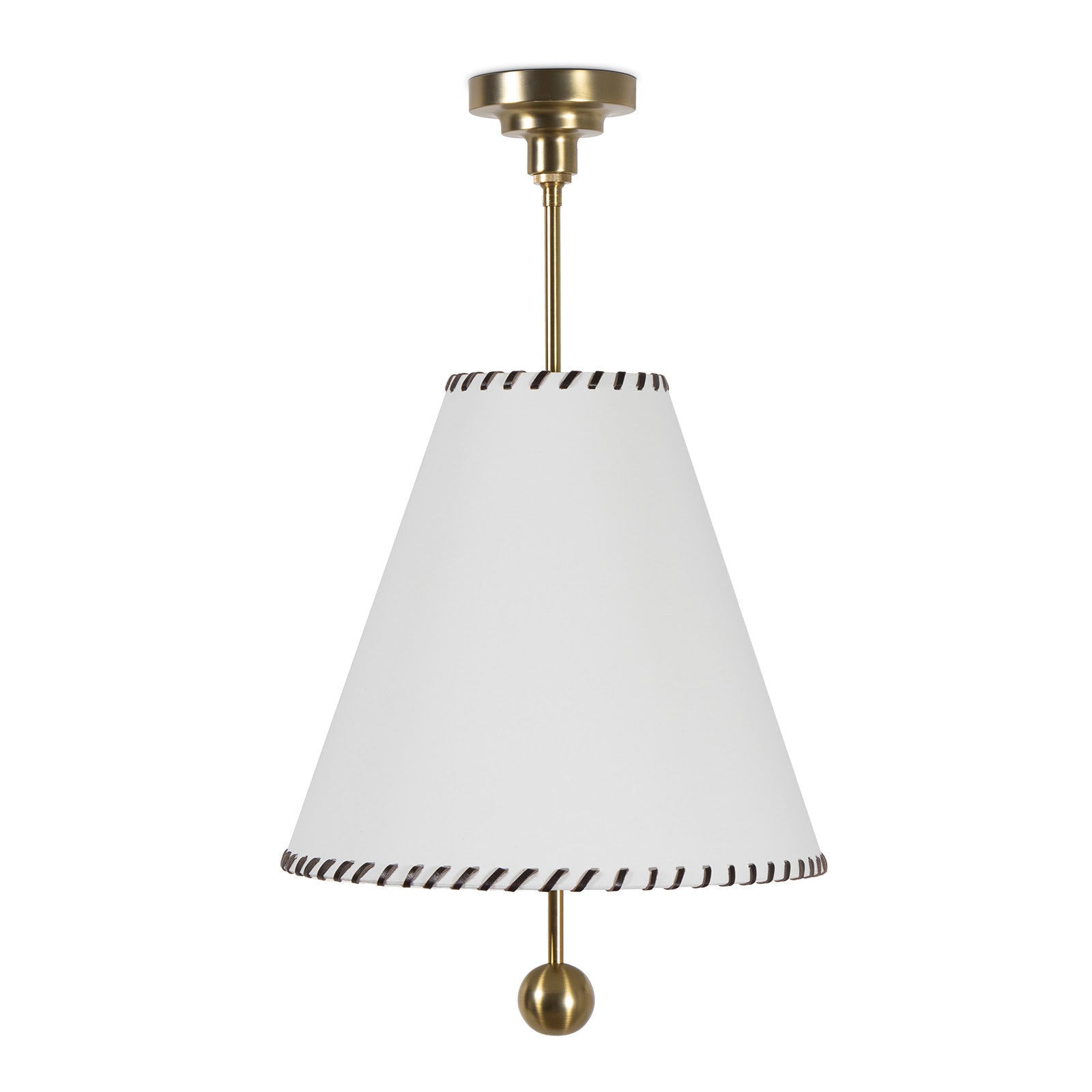 Regina Andrew Jubilee Pendant in Natural Brass