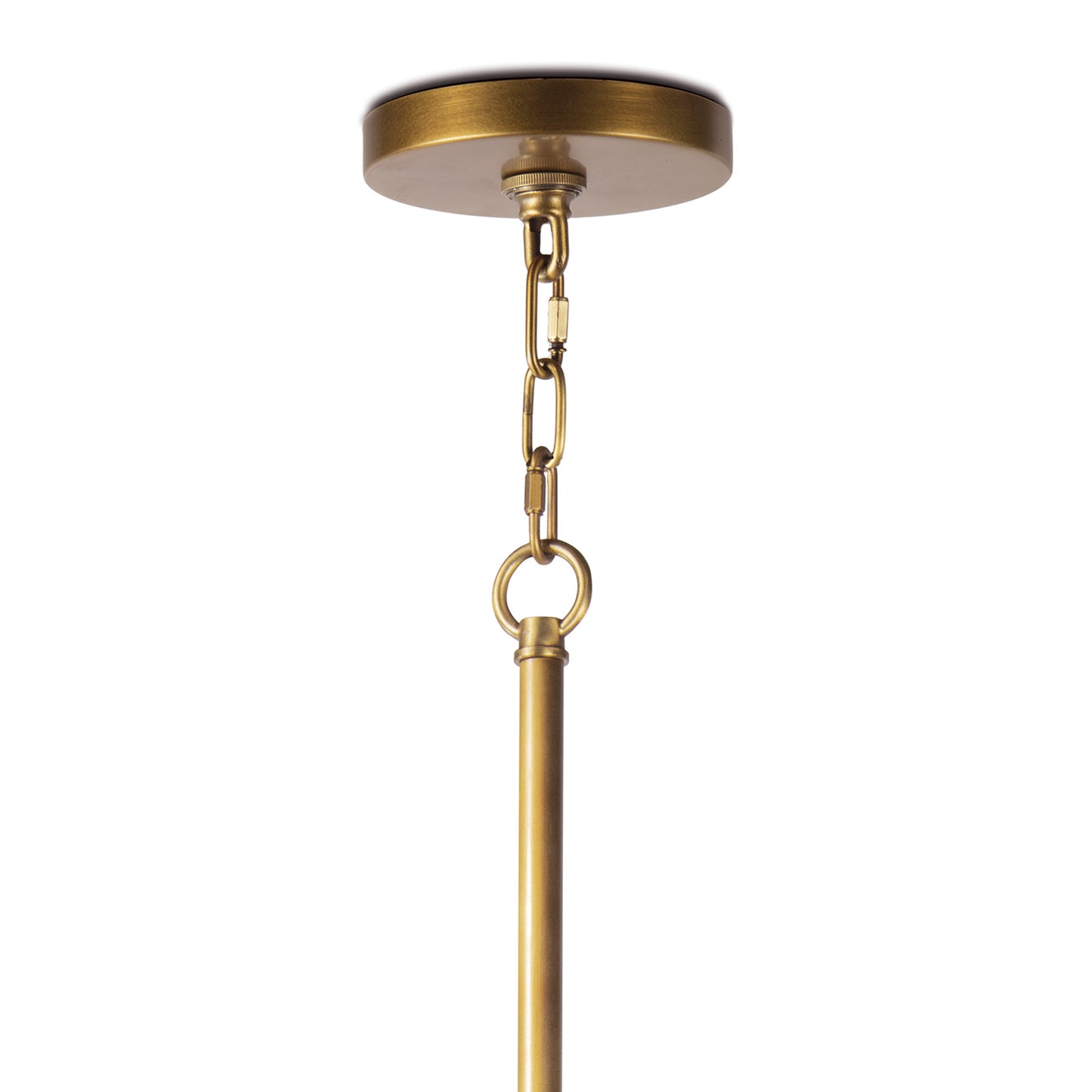 Regina Andrew Montreux Pendant in Natural Brass