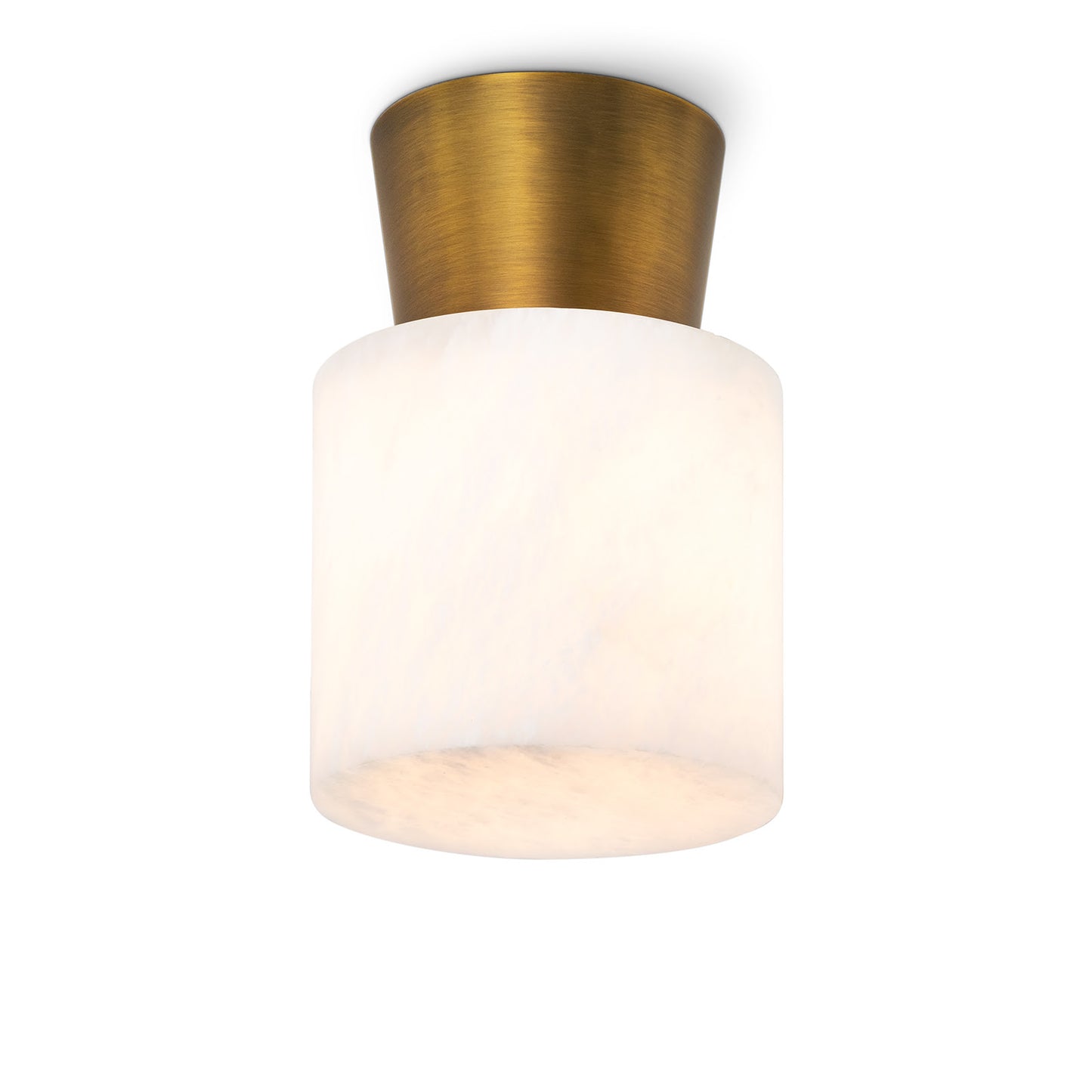 Regina Andrew Hazel Alabaster Flush Mount