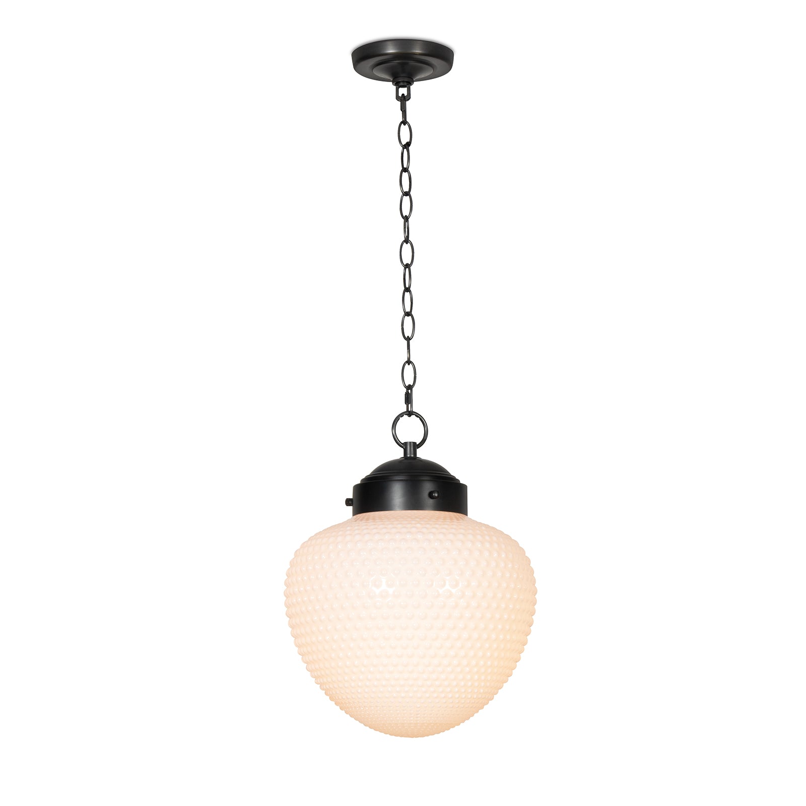 Regina Andrew Cole Glass Pendant in Oil Rubbed Bronze