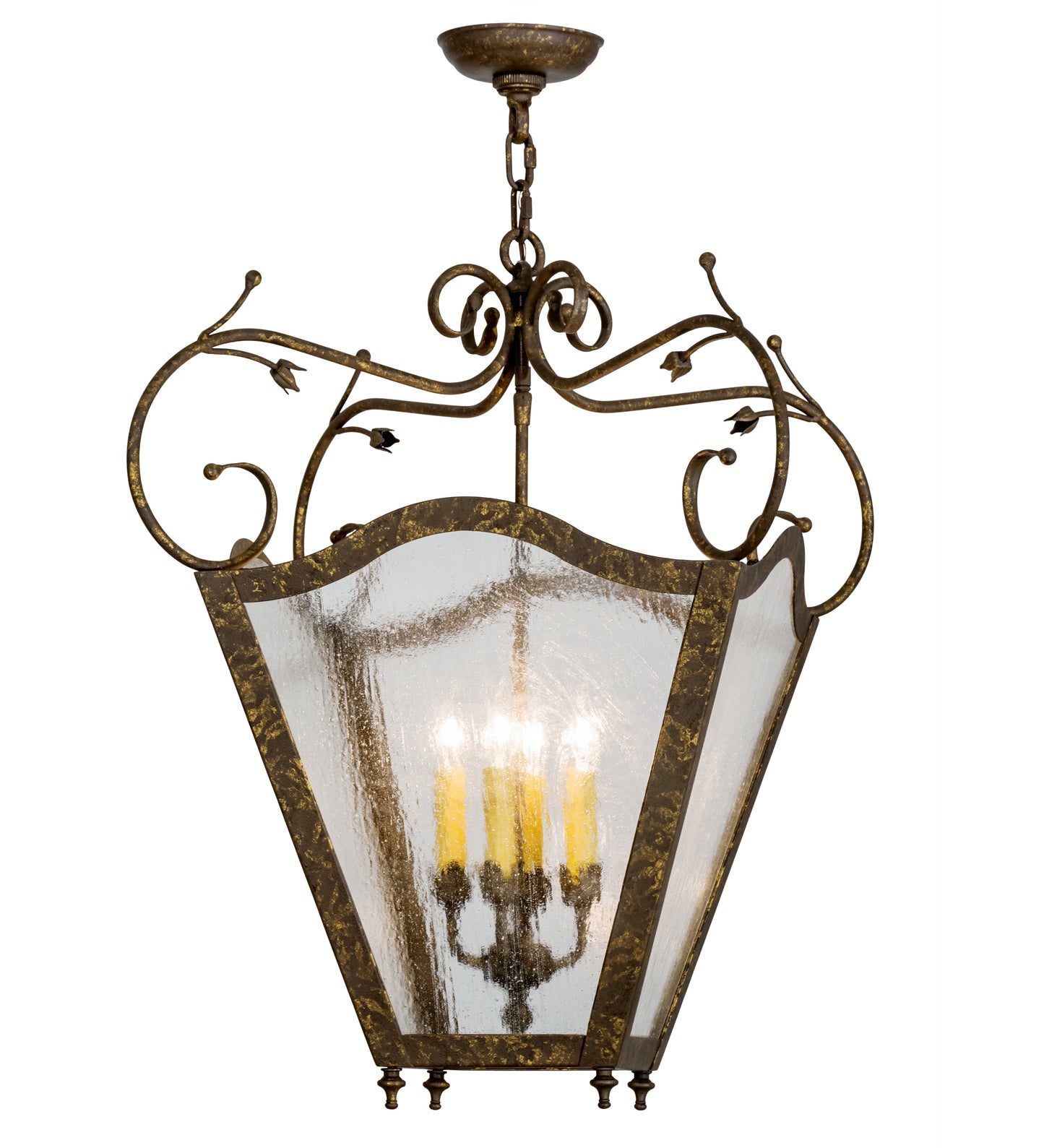 20" Square Terena 4-Light Pendant by 2nd Ave Lighting